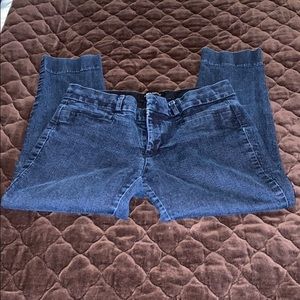 Sz 4P Banana Republic Sloan Crop denim jeans.